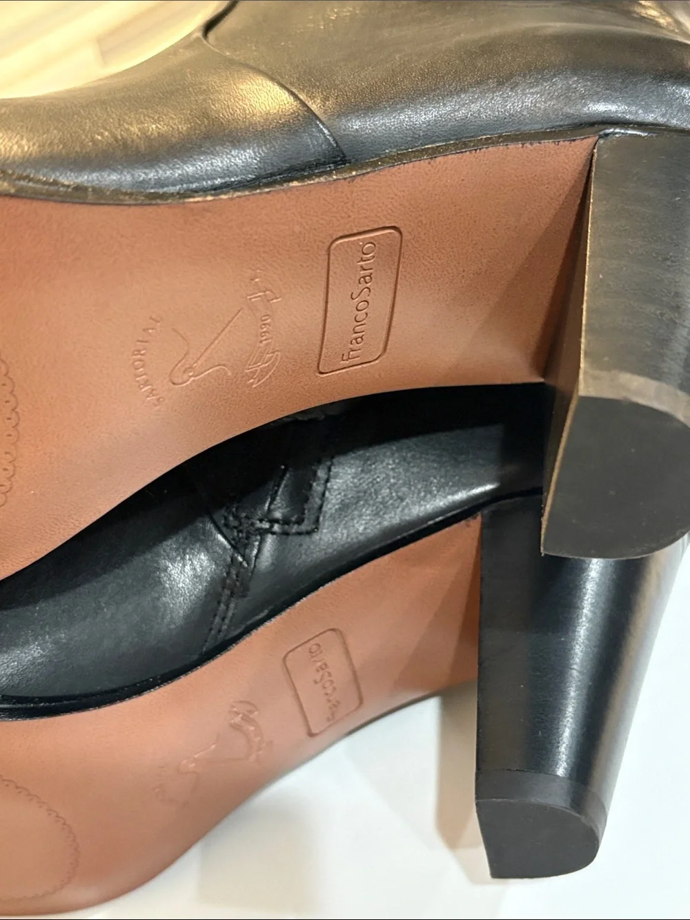 Franco Sarto Jaycen Black Over-the-Knee Pointed Toe Boots